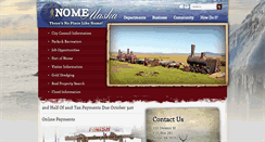Desktop Screenshot of nomealaska.org